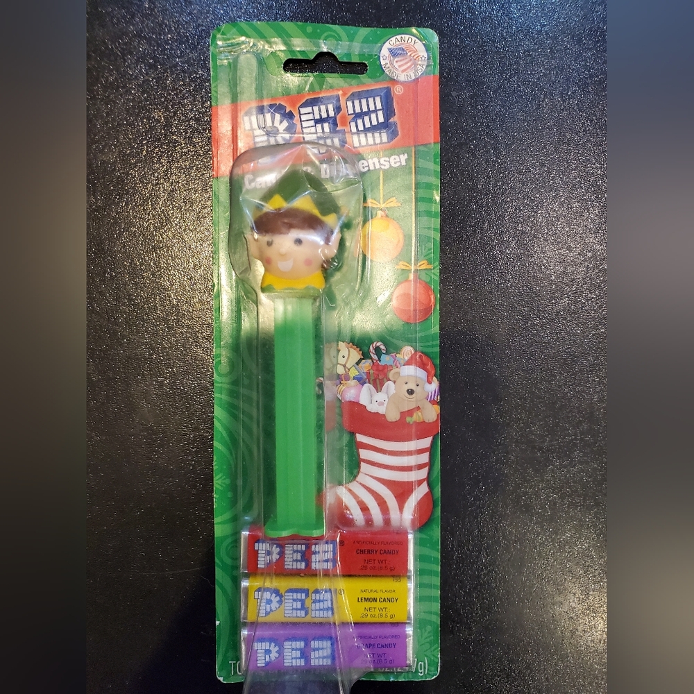 PEZ Christmas Elf Candy Dispenser Vintage